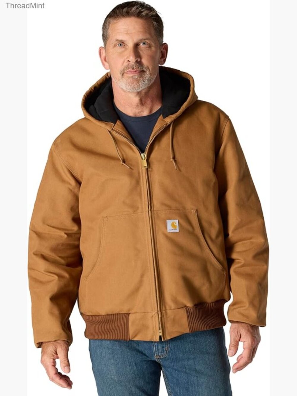 Loose Fit Insulated Duck Active Jac Jacket Work Utility